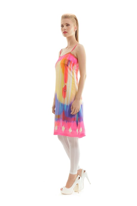 Vivid Print Dress