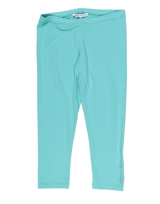 TROUSERS Patrizia Pepe Turquoise Girl Cotton