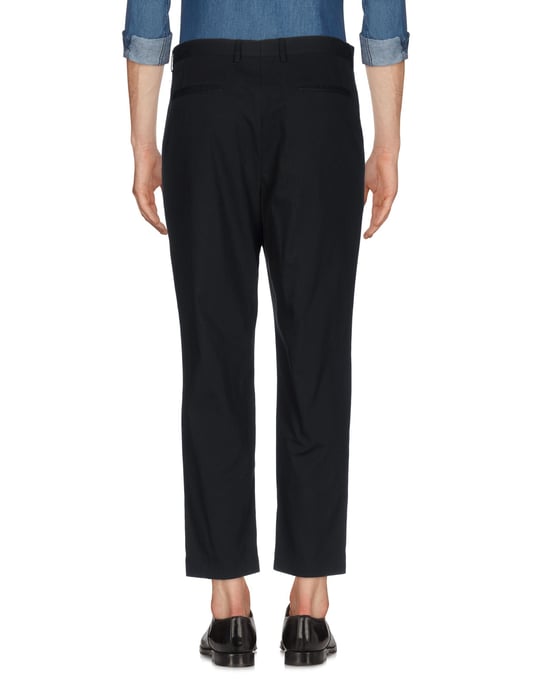 Selected Homme Black Cotton Trousers