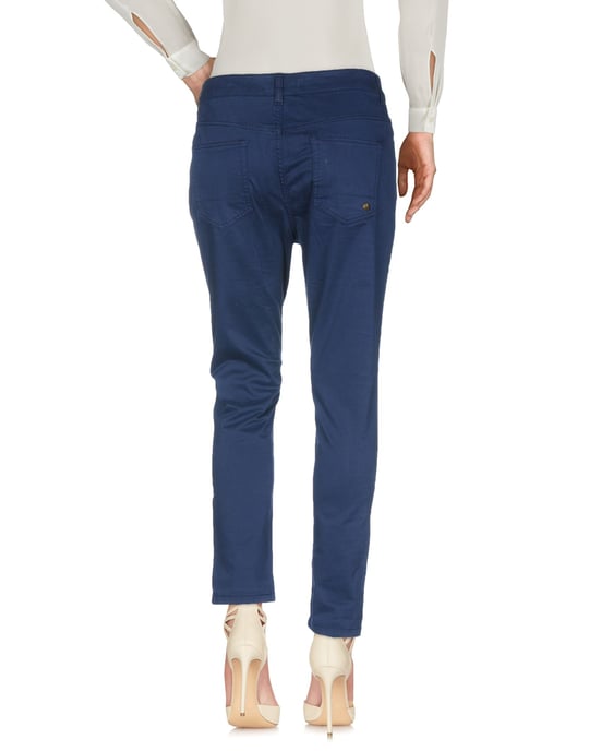Trousers Women's Manila Grace Denim Blue Cotton