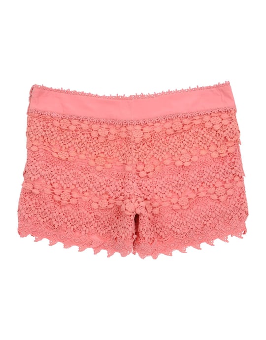 Twinset Girl Shorts Pink Cotton