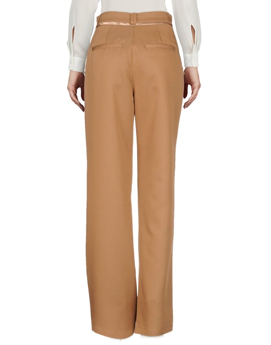 Patrizia Pepe Camel High Waisted Trousers