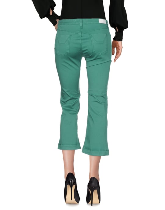 Trousers Women's Jeckerson Green Cotton