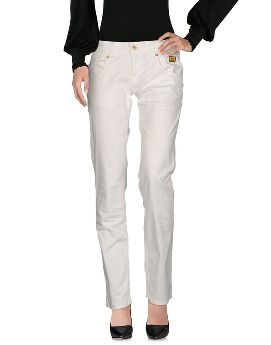 Trousers Women's Roÿ Roger's White Cotton
