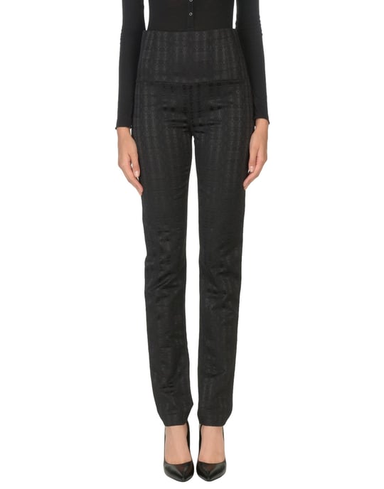 Patrizia Pepe Black Cotton Trousers