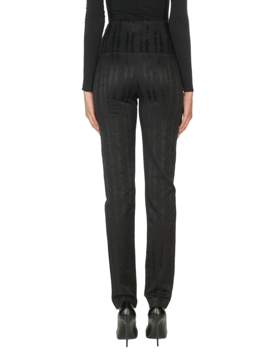 Patrizia Pepe Black Cotton Trousers