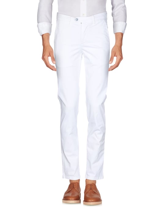 TROUSERS Man Oaks White Cotton
