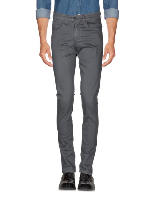 Liu •Jo Man Lead Cotton Tapered Leg Trousers