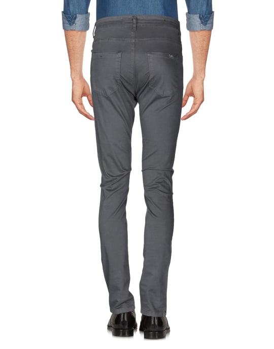 Liu •Jo Man Lead Cotton Tapered Leg Trousers
