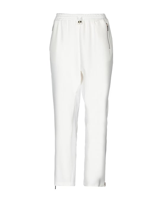 Trousers Women's La Kore White Polyester