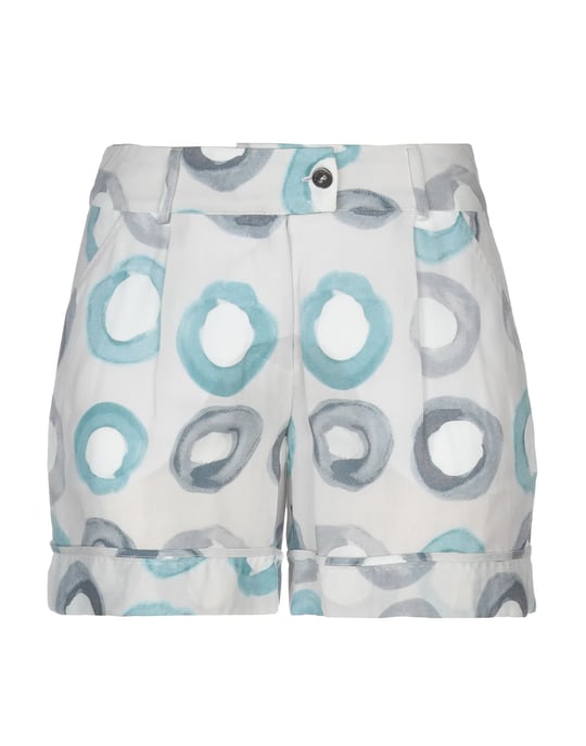 Cruciani Light Grey Pattern Shorts