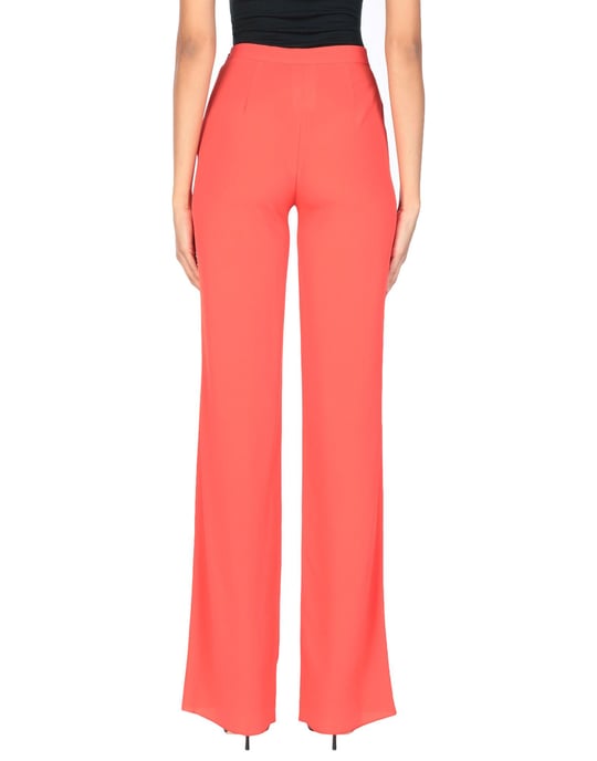 Emilio Pucci Red Crepe Tailored Trousers