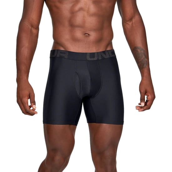 Under Armour Mens Tech 6 Inch Wicking 2 Pack Boxer Shorts