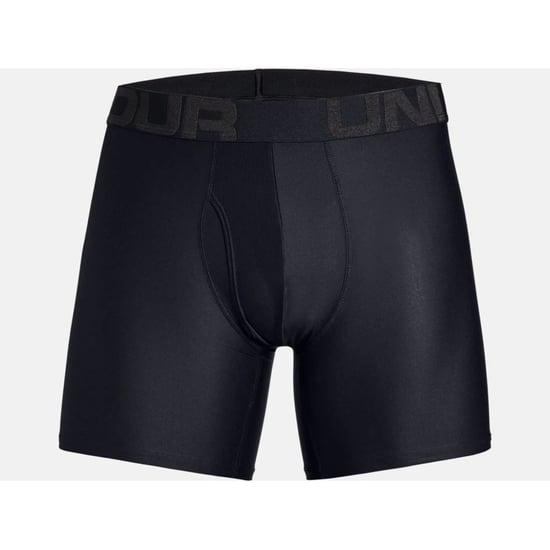 Under Armour Mens Tech 6 Inch Wicking 2 Pack Boxer Shorts