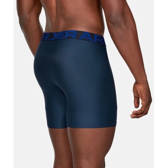 Under Armour Mens Tech 6 Inch Wicking 2 Pack Boxer Shorts