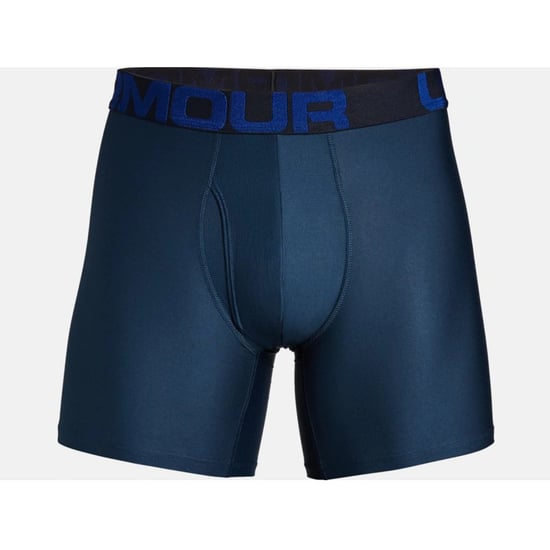 Under Armour Mens Tech 6 Inch Wicking 2 Pack Boxer Shorts