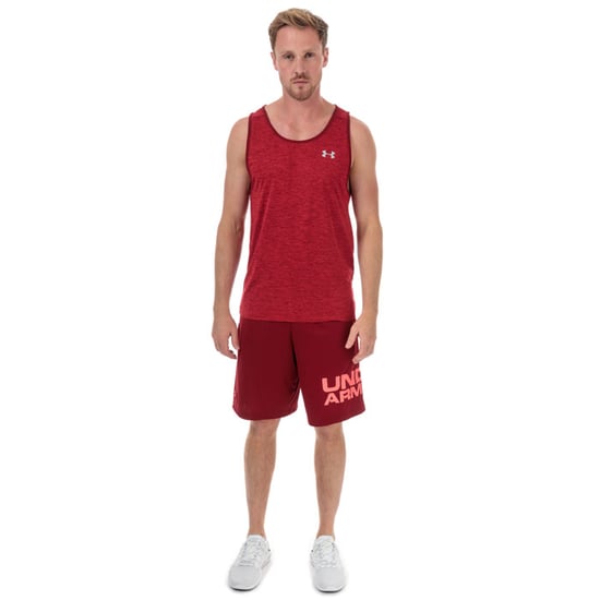 Men's Under Armour Tech 2.0 Tank Top in Red