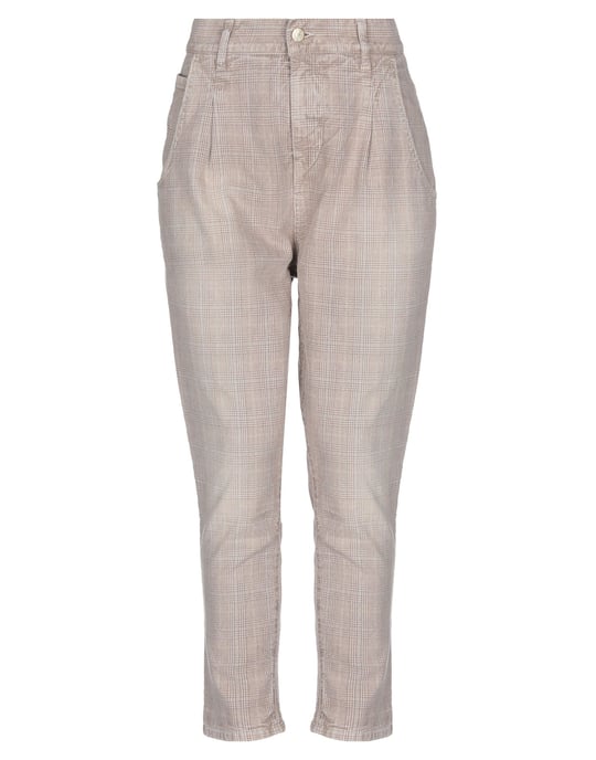 Trousers Women's Met Jeans Beige Cotton