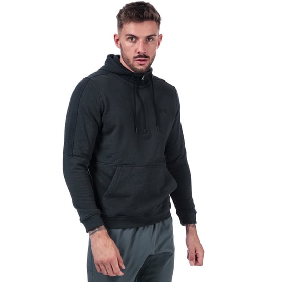 Men's Under Armour Half Zip Microthread Fleece in Black