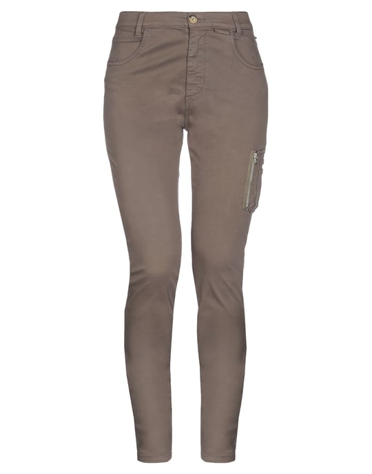 Trousers Women's Giamba Khaki Cotton