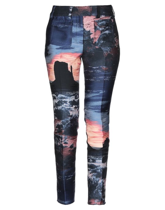 Trousers Women's Giamba Dark Blue Polyester