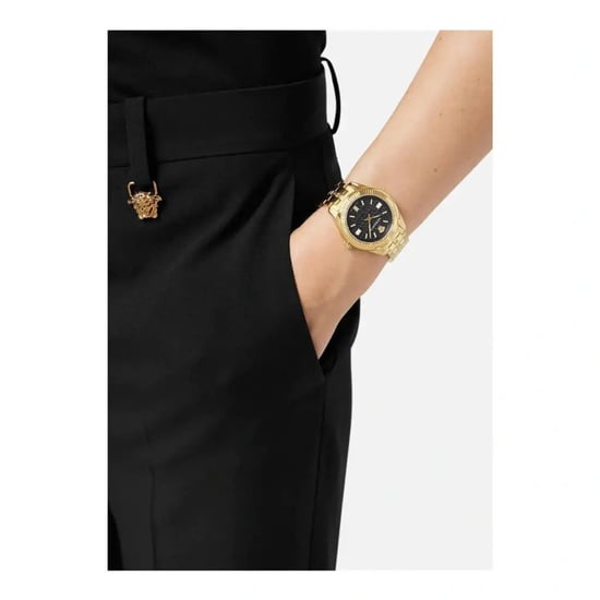 Versace Greca Time Women's Gold Watch VE6C00623 - Image 4