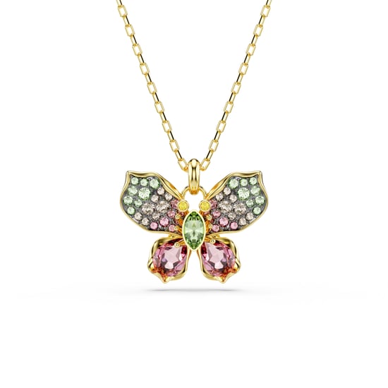 Swarovski 'Idyllia F Florere' Dames Gouden Geplateerde Metalene Halsketting - Goud 5709950 - Image 1