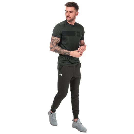 Men's Under Armour Raid Graphic T-Shirt in Green - Image 3
