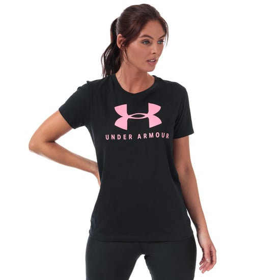 Women's Under Armour Graphic Sportstyle Classic T-Shirt in Black