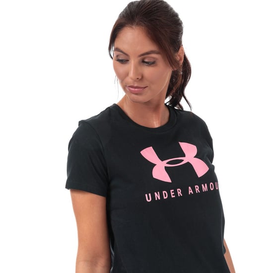 Women's Under Armour Graphic Sportstyle Classic T-Shirt in Black