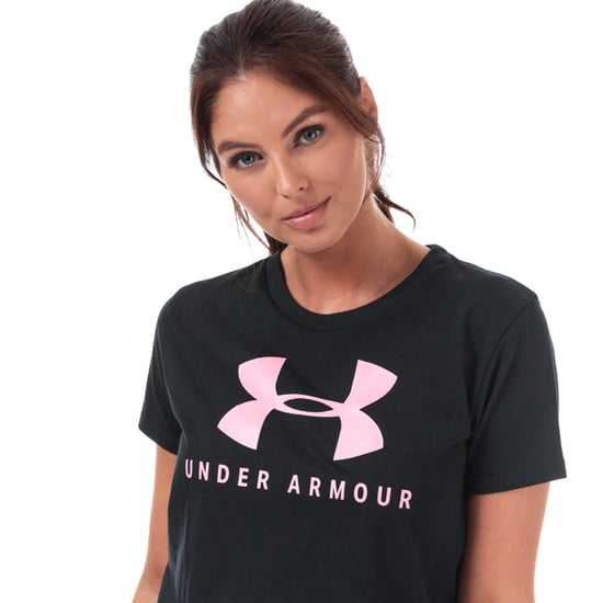 Women's Under Armour Graphic Sportstyle Classic T-Shirt in Black