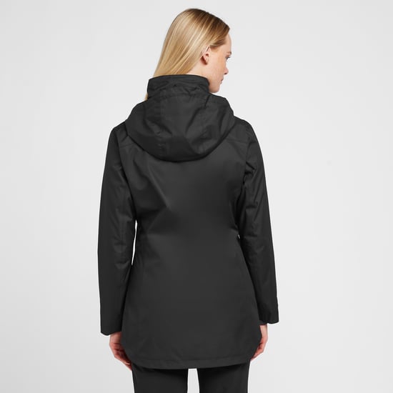 Peter Storm Women's Mistral Long Waterproof Jacket with Adjustable Hood, Hiking Raincoat