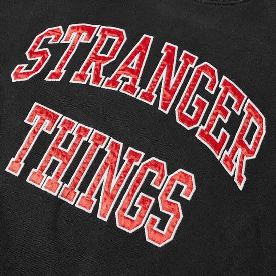 Levi's® x Stranger Things Black 'STRANGER THINGS' Oversized Sweatshirt - Image 2