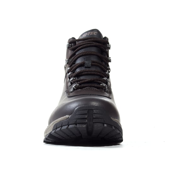 Hi-Tec Eurotrek Lite Waterproof Faux Leren Heren Donker Chocolade Wandelschoenen - Image 4