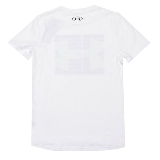 Boys' Under Armour Junior Wordmark T-Shirt in White - Image 2