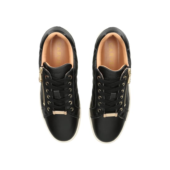 Carvela Leather Connected Zip Sneakers