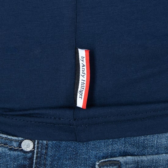 Andrew Charles By Andy Hilfiger Mens LS T-Shirt TS160 031002 Selma Navy