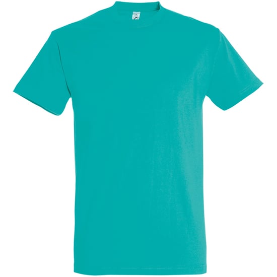 SOLS Heren Keizerlijke Zwaargewicht T-Shirt met korte mouwen (Caribisch Blauw) - Image 1