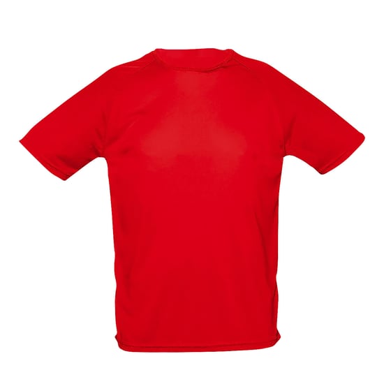 SOLS Mens Sporty Short Sleeve Performance T-Shirt (Red) - Image 1