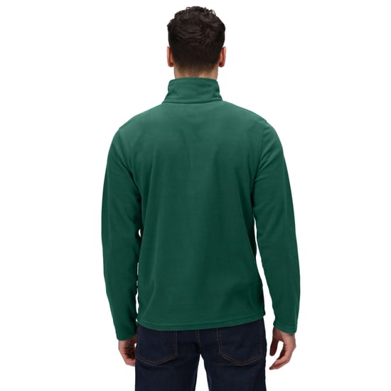 Regatta Mens Micro Zip Neck Fleece Top (Bottle Green)