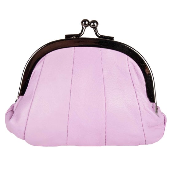 Leather purse Montevita in Purple