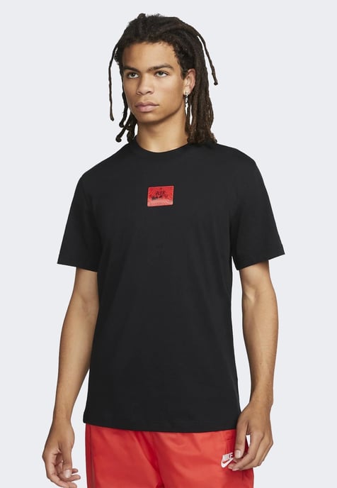 Nike Sportswear Air Max Mens T-Shirt in Black - Image 1