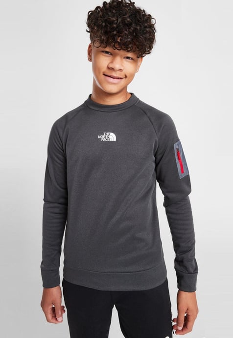 The North Face Mittellegi Junior Boys Crew Sweatshirt in Dark grey - Image 1