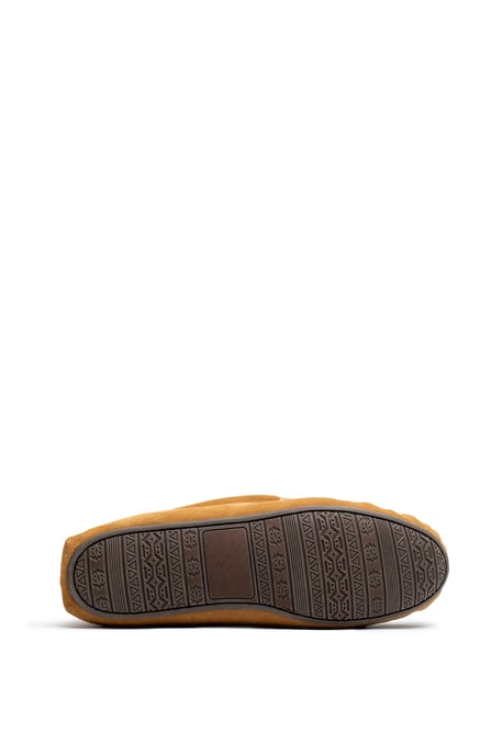 Osprey London Heren 'The Sunday' Kastanjebruine Suède Pantoffel - Image 2