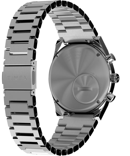 Timex Q Falcon Eye Chrono Men's Silver Watch TW2W33700 - Image 4
