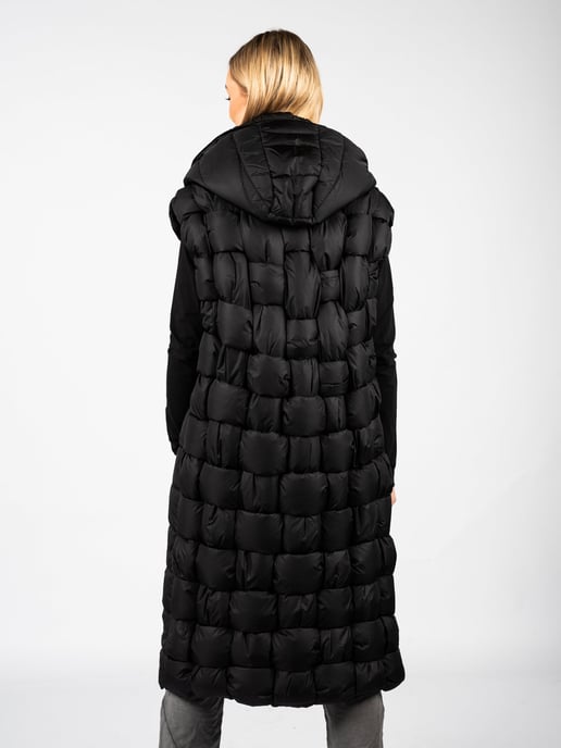 La Haine Inside Us Vest Unisex-LW548 Woman's Black - Image 5