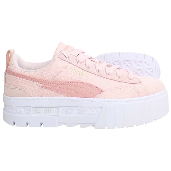 Puma Mayze Patchwork Womens Pink Trainers - Image 5