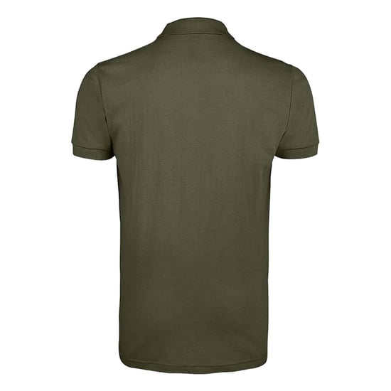 SOLS Heren Prime Pique Poloshirt met korte mouwen (Leger) - Image 2