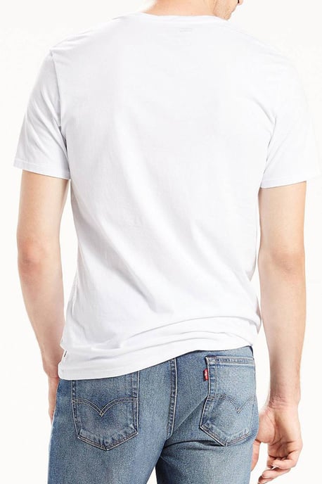 Levi's Herr T-shirt i Vitt - Image 2