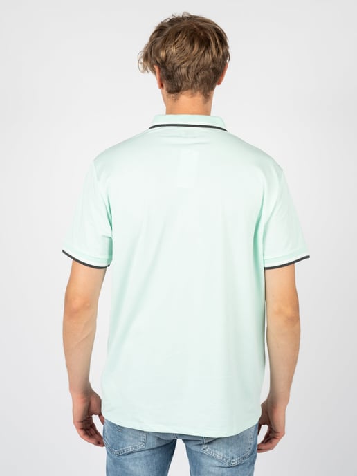 Guess Polo Shirt Men's Turquoise